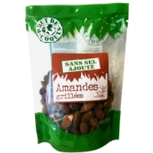 Amandes grillées - Sans sel ajouté 150g Fabricant: Brut de coques ZI c