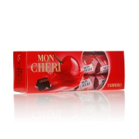 Spar Ferrero Mon chéri - Chocolats liqueur de cerise - Boîte - 16 pièces 168g