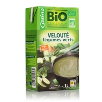 Spar Casino Bio Soupe - Velouté de légumes verts - Brique - Biologique 1l