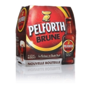 Pelforth Brune - Bière brune - Bouteille - Alc. 6,5% vol. 6x25cl