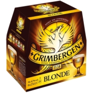 Grimbergen Bière blonde - Alc. 6,7% vol. 6x25cl