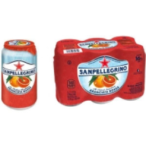 Spar San Pellegrino Aranciata rossa - Boisson pétillante à lorange sanguine 6x33cl