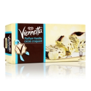 Viennetta - Dessert glacé - Vanille cacao craquant - 7 parts 320g