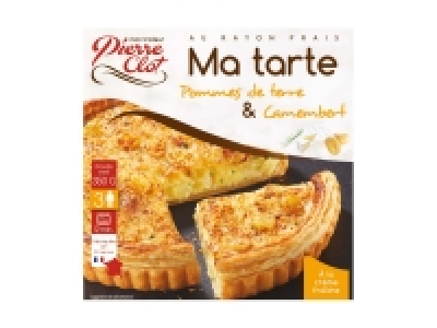 Tarte pommes de terre et camembert 1.99 €