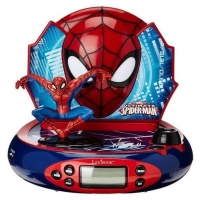 Auchan Lexibook LEXIBOOK Radio Réveil Projecteur Spider-Man RP500SP Bleu Rouge
