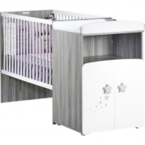 Auchan Baby Price BABY PRICE Lit bébé combiné 60 x120 cm évolutif en 90x190 cm PILOU