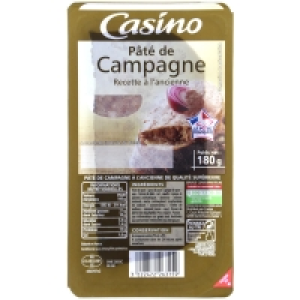 Paté de campagne - Recette à lancienne 180g 1.89 €