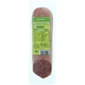Saucisson à lail - Nature - Pur porc 300g 2.81 €