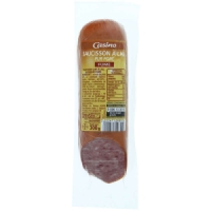 Saucisson à lail - Fumé - Pur porc 300g 2.81 €