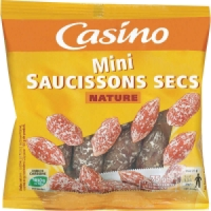 Mini saucissons secs - Nature 75g 1.66 €