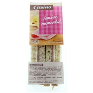 Sandwich - Jambon - Emmental - x2 145g 1.38 €