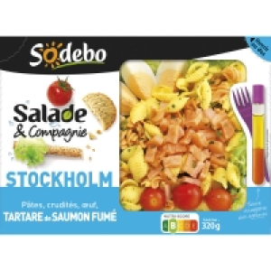 Spar Sodebo Salade stockholm - Tartare de saumon - Pâtes - ufs 320g
