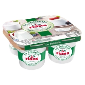 Faisselle - 4 pots 4x100g 2.56 €
