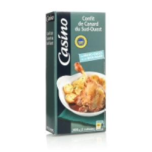 Cuisses de canard confites - x2 400g 7.65 €