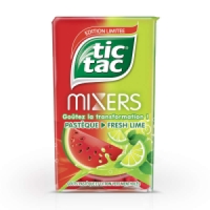 Tic Tac Dragées - Goût pastèque citron vert mentholés x100