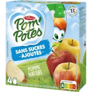 Compote pomme nature sans sucres ajoutés - Gouter enfant 4x90g 2.69 €