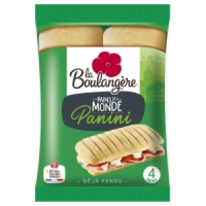 Pains à panini - x4 300g 2.80 €