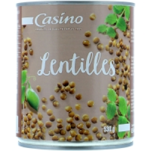 Lentilles préparées 530g 1.27 €
