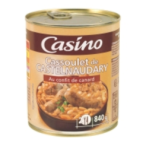 Cassoulet de Castelnaudary - Au confit de canard 840g 6.24 €