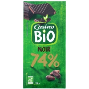Tablette de chocolat - Noir - 74% de cacao - Biologique 100g 1.75 €