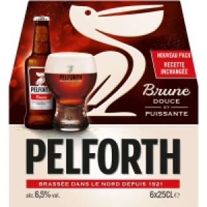 Bière brune - Alc. 6,5% vol. 6x25cl 6.27 €