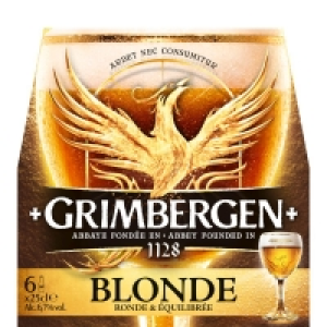 Bière blonde - Alc.6,7% vol. 6x25cl 5.95 €