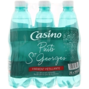 Casino Puits St-Georges - Eau minérale naturelle - Gazeuse 6x50cl