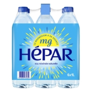 eau minérale naturelle 6x1l 4.15 €