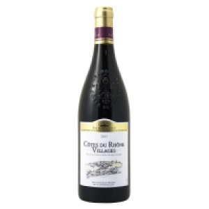 Côtes du Rhône Villages - Vallée du Rhône - Vin rouge 75cl 5.65 €
