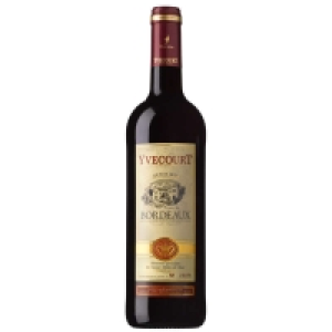 Bordeaux - Yvecourt - Vin rouge 75cl 5.99 €