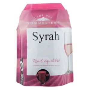 Syrah - Vin rosé 3l 11.95 €