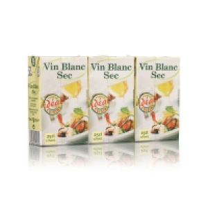 Vin blanc sec - Vin de cuisine 3x25cl 3.31 €
