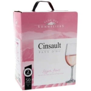 Cinsault - Vin rosé 5l 16.90 €
