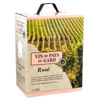 Spar Casino Vin de pays du Gard - IGP - Vin rosé 5l