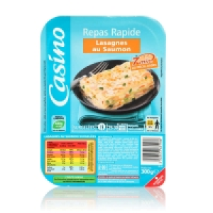 Lasagnes - Aux 2 saumons et petits légumes 300g 4.77 €