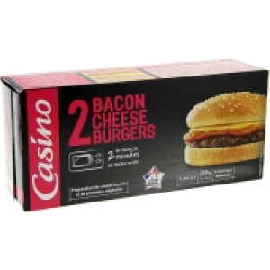Bacon cheeseburgers - x2 2x140g 3.99 €