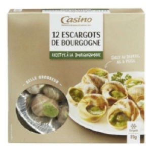 Escargots de Bourgogne - Recette à la Bourguignonne - x12 89g 6.77 €