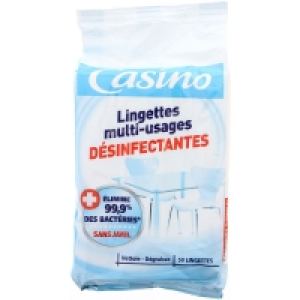 Lingettes nettoyantes - Désinfectantes - Multi-usages x50 2.77 €