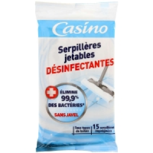 Serpillères jetables - Désinfectantes x15 3.25 €