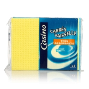 Carrés vaisselle - Très absorbants - Eponges x5 1.65 €