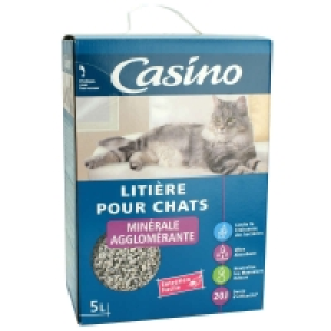 Litière pour chat - Minérale agglomérante 5l 6.75 €