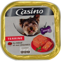 Spar Casino Terrine pour chien - Buf et légumes 300g