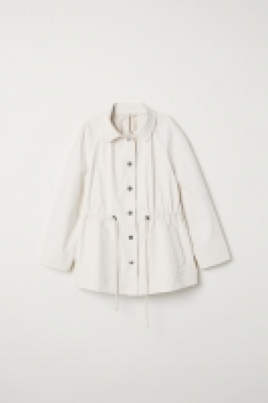 HM  Veste en coton enduit