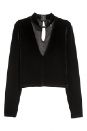 Top en velours 6.99 €