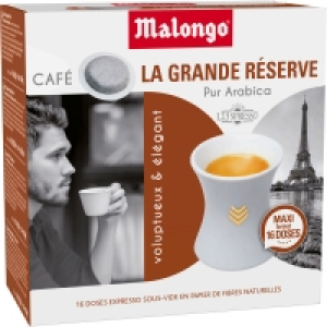 La Grande Reserve - Pur Arabica - 16 Dosettes Fibres Naturelles - Maxi 5.07 €