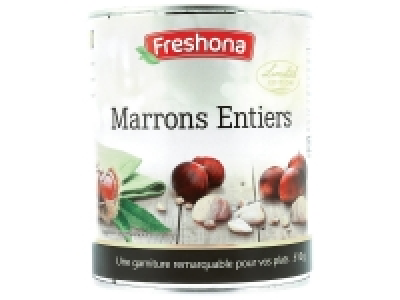 Marrons entiers 3.99 €