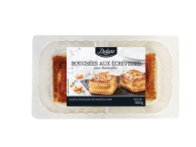 Bouchées aux écrevisses sauce homardine 3.99 €