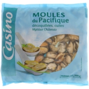 Moules du Pacifique - Décoquillées et cuites 500g 5.41 €