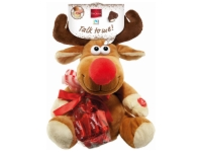Renne en peluche qui parle avec chocolats 9.95 €