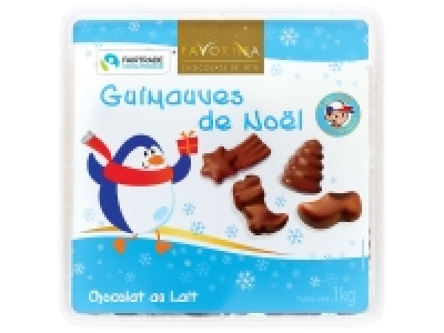 Lidl  Guimauves de Noël au chocolat au lait